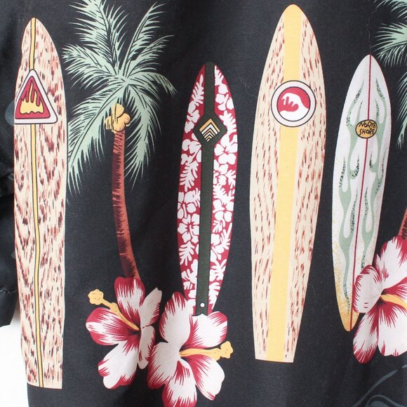 Hawaii Surf Shirt Men Medium Maui Short Sleeve - Picture 9 of 10